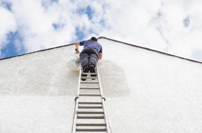 Peinture extérieure à Champ-Haut — façades et ravalement